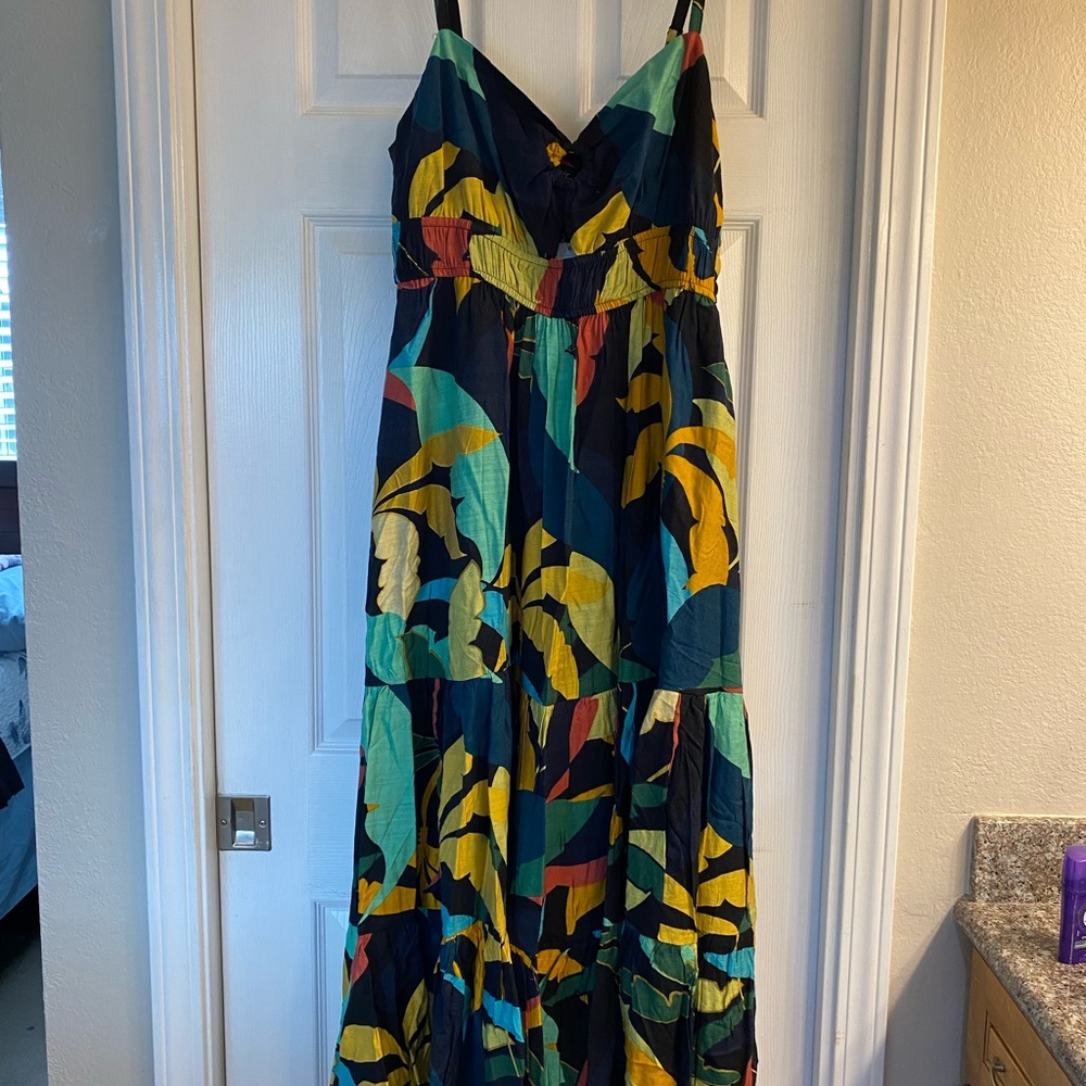 City Chic Multicolor Maxi Dress